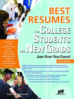 Best Resumes for College Students and New Grads - ebook